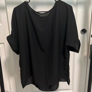 ASOS loose black t shirt